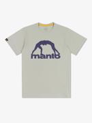 MANTO vibe 25 tshirt-light grey/violet